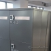 Bank of 6 Grey Programable RFID Lockers
